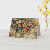 wenskaart tarotkaarten kaart (Gele Bloem)