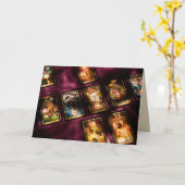 wenskaart tarotkaarten kaart (Gele Bloem)