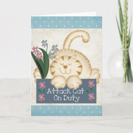 Wenskaart tegen de aanval op de dienstreis kaart