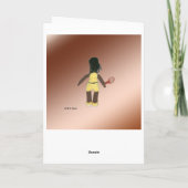 Wenskaart - Tennis Player Motivation Bedankkaart (Achterkant)