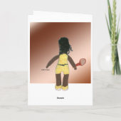 Wenskaart - Tennis Player Motivation (v.2) Bedankkaart (Achterkant)