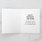 wenskaart ter gelegenheid van de verjaardag van de kaart (Binnen)