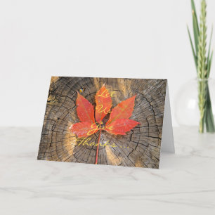 WENSKAART - THANKSGIVING - FEESTDAGEN KAART