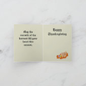 Wenskaart: Thanksgiving Feestdagen Kaart (Binnen)