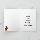 Wenskaart  Thanksgiving Humor Feestdagen Kaart (Binnen)