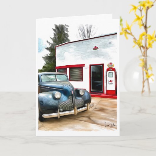 wenskaart "Time Capsule Fill-Up" Kaart (Gele Bloem)