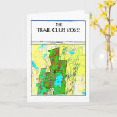 Wenskaart Trail Club Kaart (Gele Bloem)