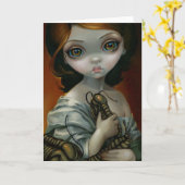 Wenskaart "Trilobites" Kaart (Gele Bloem)