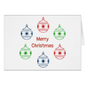 Wenskaart - Vakantiegeld - Ornamenten (Voorkant Horizontaal)