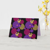 Wenskaart vakmanschap kaart (Gele Bloem)