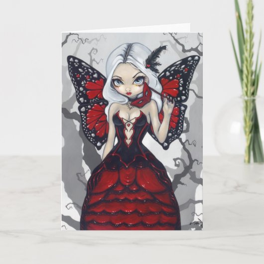 wenskaart "Valentijn Masquerade" Kaart (Voorkant)