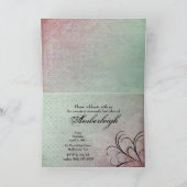 Wenskaart van 16 Uitnodiging van de maskerade het (Binnen)