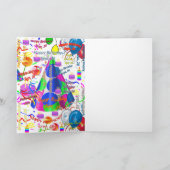 Wenskaart van 26 september gevouwen kaart (Binnen)