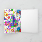 Wenskaart van 27 september gevouwen kaart (Binnen)