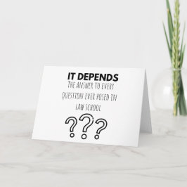 Wenskaart van advocaat kaart