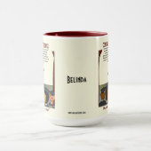 Wenskaart van afgestudeerden mok (Midden)