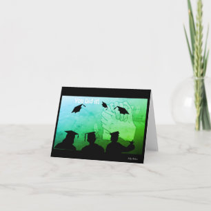 Wenskaart van ASL-Afstuderen Kaart