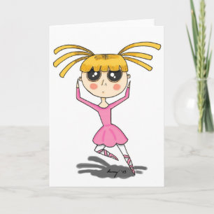 Wenskaart van Ballerina Kaart