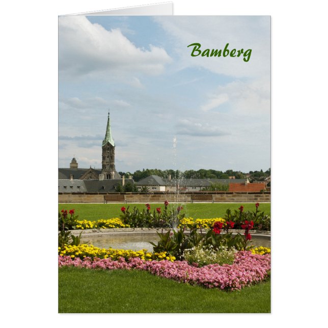 Wenskaart van Bamberg (Voorkant)