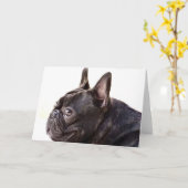 Wenskaart van Bulldog Kaart (Gele Bloem)
