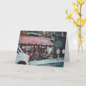 Wenskaart van Cafe Tina Kaart (Gele Bloem)