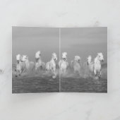 Wenskaart van Camargue Kaart (Binnen)