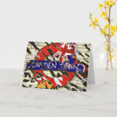 Wenskaart van Camden Town Kaart (Gele Bloem)