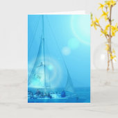 Wenskaart van Catamaran Kaart (Gele Bloem)