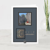 wenskaart van Covid communiqué "Ik mis je" Kaart (Voorkant)