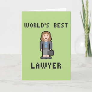 Wenskaart van de Advocaat van de Wereld van het Kaart