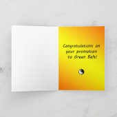 Wenskaart van de Bevordering van de Riem van de Kaart (Binnen)