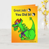 Wenskaart van de Bevordering van de Riem van de Kaart (Gele Bloem)