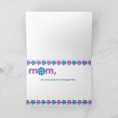 Wenskaart van de Bloemen van de Lente van het Kaart (Binnen)