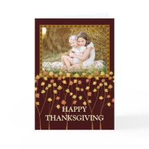 Wenskaart van de Foto van de Thanksgiving van de