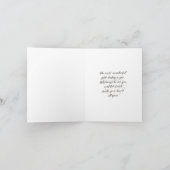 Wenskaart van de gelukzalige verjaardag kaart (Binnen)