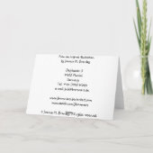 Wenskaart van de heksenmetgezellen kaart (Achterkant)