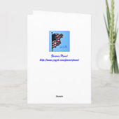  Wenskaart van de herdenkingsdag Kaart (Achterkant)