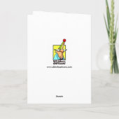 Wenskaart van de Humor van Birthday Dragons Kaart (Achterkant)