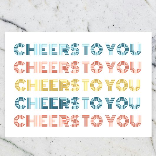 Wenskaart van de kazen kaart