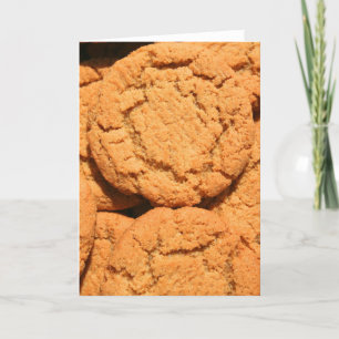 Wenskaart van de Koekjes van de gember het Kaart