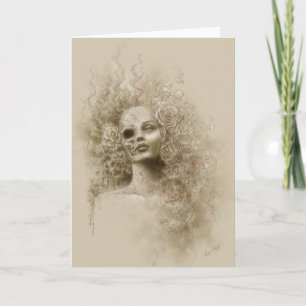 Wenskaart van de Kunst van de Fantasie van de Kaart