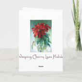 Wenskaart van de Kunst van de Waterverf van Kaart (Achterkant)