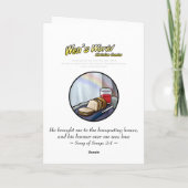 Wenskaart van de Liefde van de god Unquenchable Kaart (Achterkant)