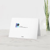 Wenskaart van de Moeder van de draak en het Kaart (Achterkant)