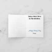 Wenskaart van de paardebasis kaart (Binnen)