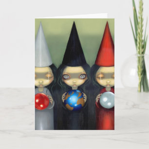 wenskaart van de "Planetary Witches" Kaart