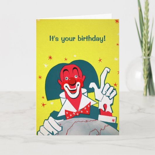  Wenskaart van de Rode Kind Feestdagen Kaart (Voorkant)