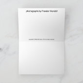 Wenskaart van de Spoorweg van Adirondack het Kaart (Binnen)