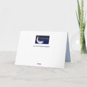 wenskaart van de suikerbiet feestdagen kaart (Achterkant)