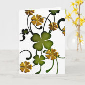 Wenskaart van de Verjaardag van de Wijnstok van de Kaart (Gele Bloem)